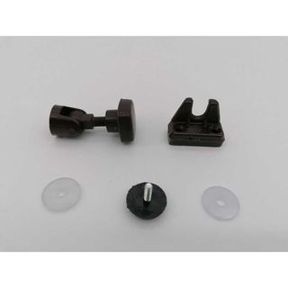 Pack 2 Pomos cierre ventana caravana marrón