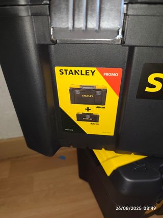 Caja herramientas Stanley 48cm+32cm