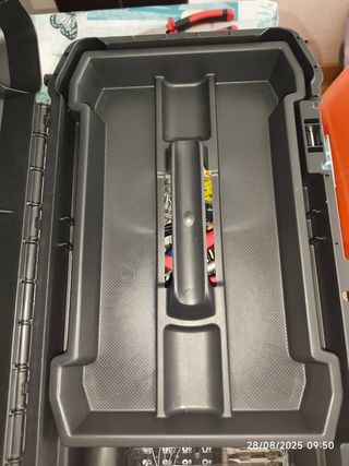 Caja herramientas Stanley 48cm+32cm