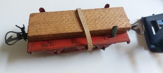 Vagones de tren Hornby Meccano antiguo