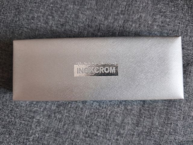 Bolígrafos Inoxcrom: 2uds. plata