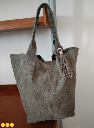 Borsa Camoscio - Verde Oliva