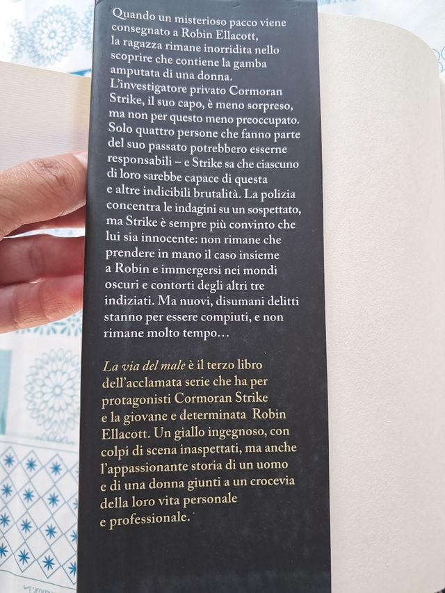 La via del male. Un'indagine di Cormoran Strike