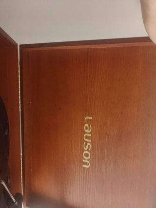 Tocadiscos Retro Marrón