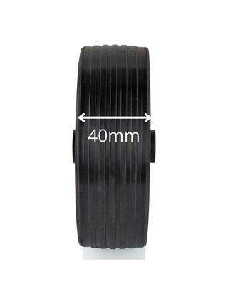 Rueda repuesto mozo jockey 160mm x 40mm