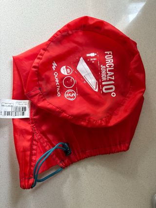 Saco dormir junior Quechua rojo