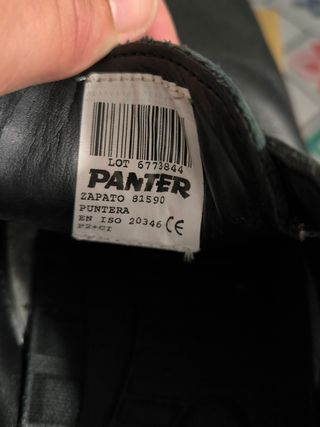 Zapatos seguridad negros