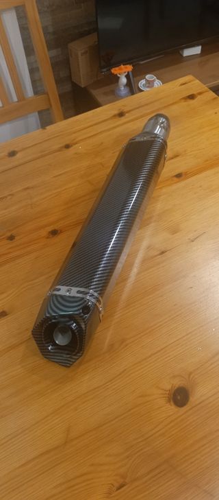 Escape moto Akrapović en acero inoxidable 3