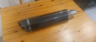 Escape moto Akrapović en acero inoxidable 3