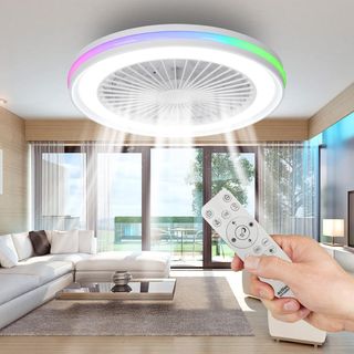 Ventilador techo activeallbrite con luz