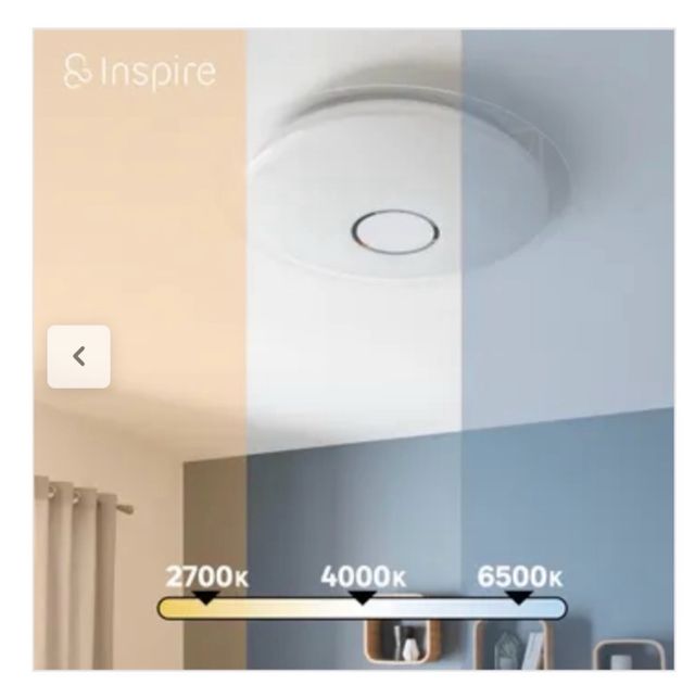 Plafón LED ISPIRE 56cm con altavoz