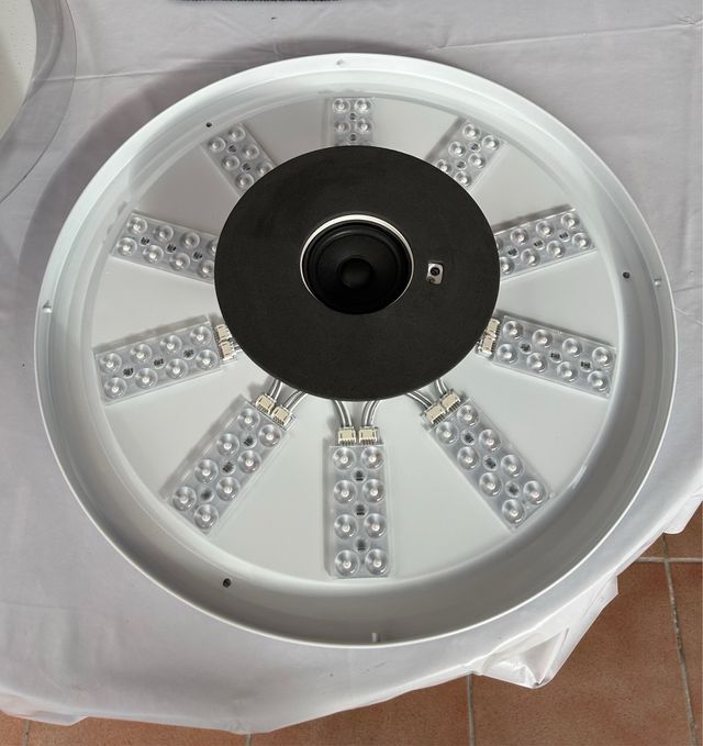 Plafón LED ISPIRE 56cm con altavoz