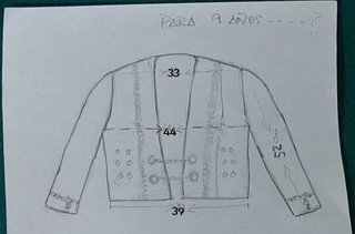 Trajes regionales niña - Castellana
