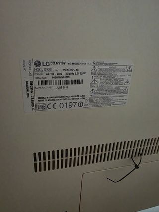 TV LG OLED 55" 3D Curva