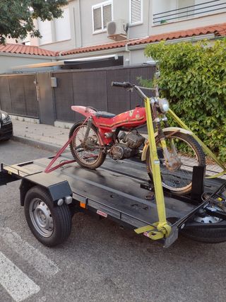 Remolque moto - Plataforma