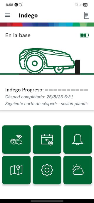Robot cortacésped Bosch Indego S+500