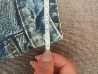 Minigonna jeans sfrangiata