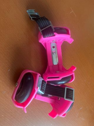 Patines de 2 ruedas ajustables con luces