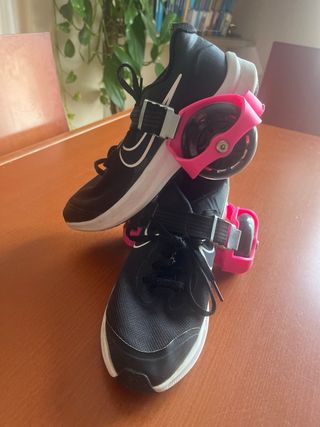 Patines de 2 ruedas ajustables con luces
