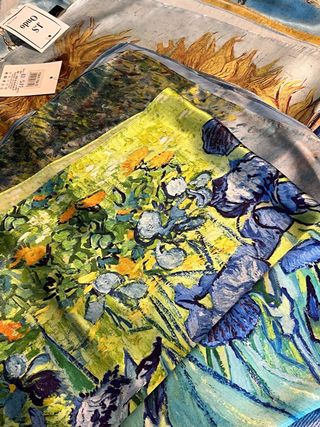Fulares seda Van Gogh