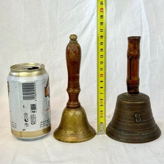 2 ANTICHE CAMPANE IN BRONZO DELLA CHIESA, CAPPELLA MESSA