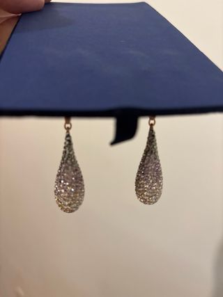 Pendientes Swarovski - oro rosa