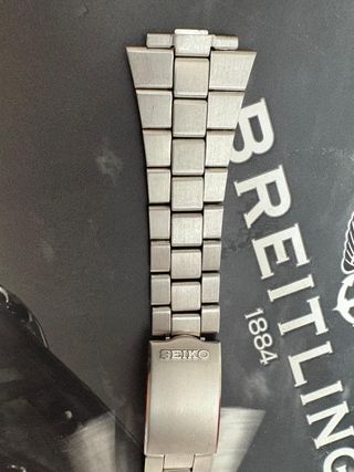 Pulsera Seiko vintage plata