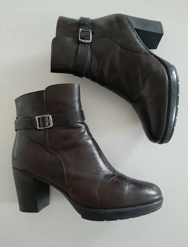 Stivaletti Pelle Marroni - 38