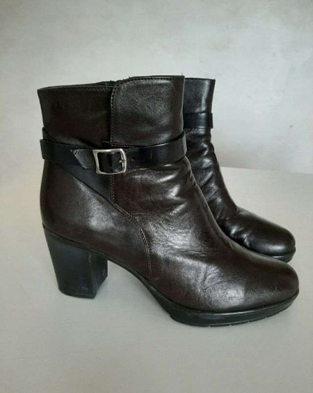 Stivaletti Pelle Marroni - 38