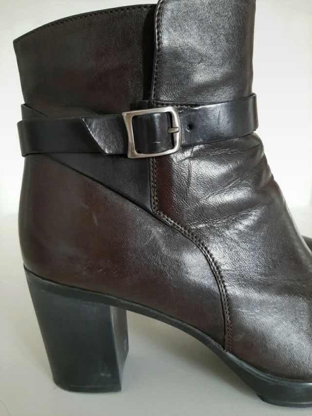 Stivaletti Pelle Marroni - 38