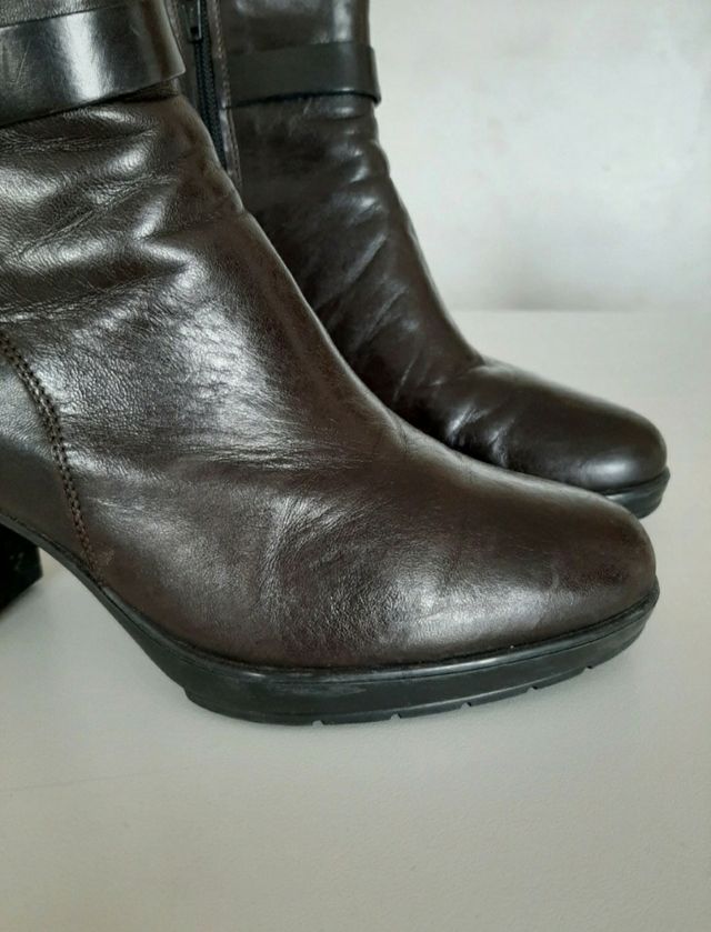 Stivaletti Pelle Marroni - 38