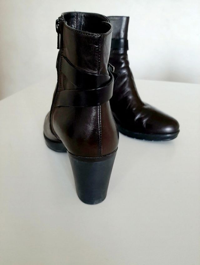 Stivaletti Pelle Marroni - 38