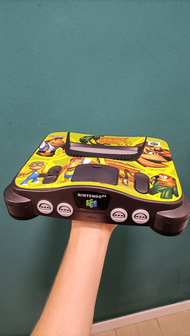 Nintendo 64 edición DK + mando + juego