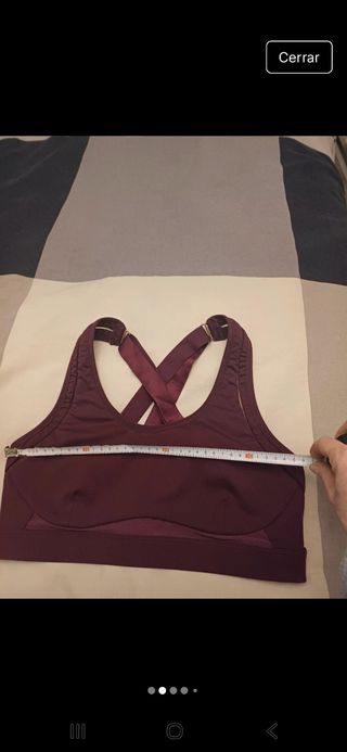 Top deportivo Fabletics marrón