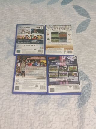 4 Juegos PS2 - NBA 2k8, PES, SingStar