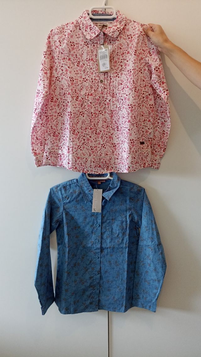 Lote 2 Camisas Niña Lisa Rose, Brotes