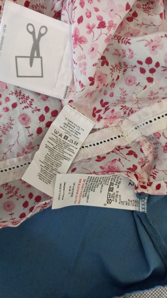 Lote 2 Camisas Niña Lisa Rose, Brotes