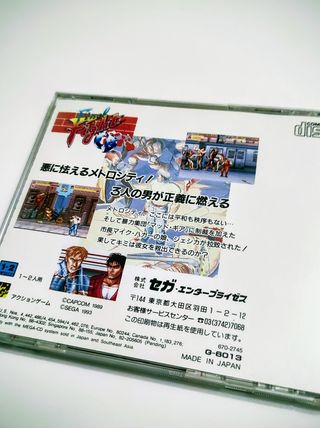 Final Fight CD - Mega CD JP