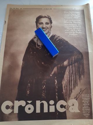Revista CRÓNICA 283 12 DE ABRIL 1935