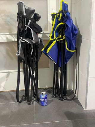 2 Sillas Camping Plegables