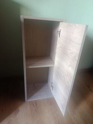 Armario baño - Madera beige