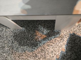Mesa blanca comedor - madera