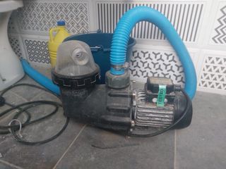 Piscina desmontable con depuradora y bomba