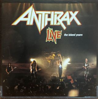CD ANTHRAX - LIVE THE ISLAND YEARS