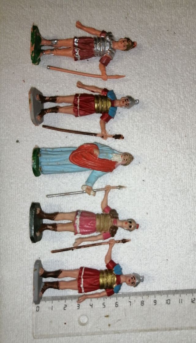 Belén: figuras soldados romanos y rey Herodes
