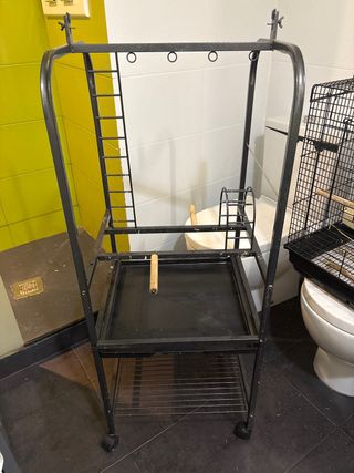 Parque para loro - Negro