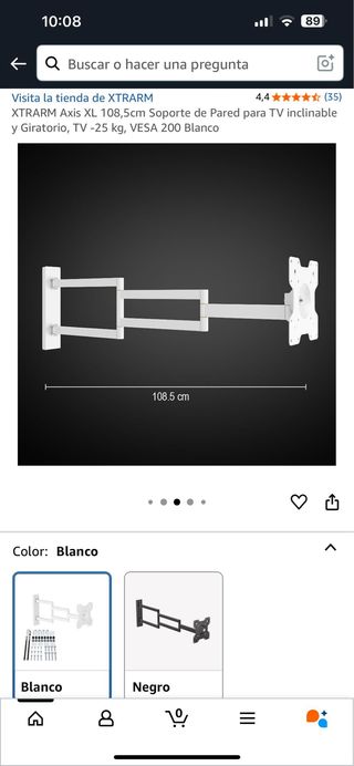 Soporte TV XTRARM Axis XL 108,5cm
