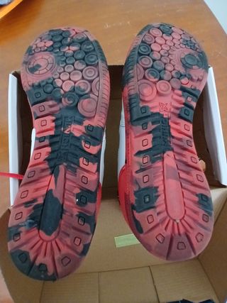 Zapatillas Munich niño rojas