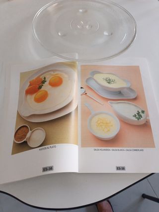 Plato giratorio Panasonic microondas