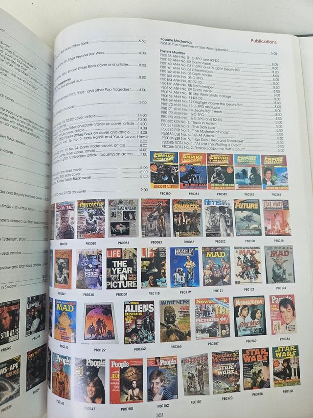 Star Wars Super Collectors Wish Book, First Edi...